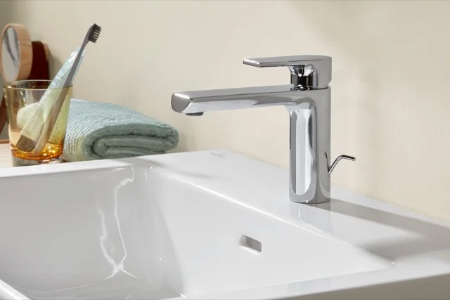 Villeroy & Boch Subway 3.0 Schrankwaschtisch, 600x470x165mm, weiß Alpin, TitanCeram, glänzend, mit Überlauf, Wandmontage