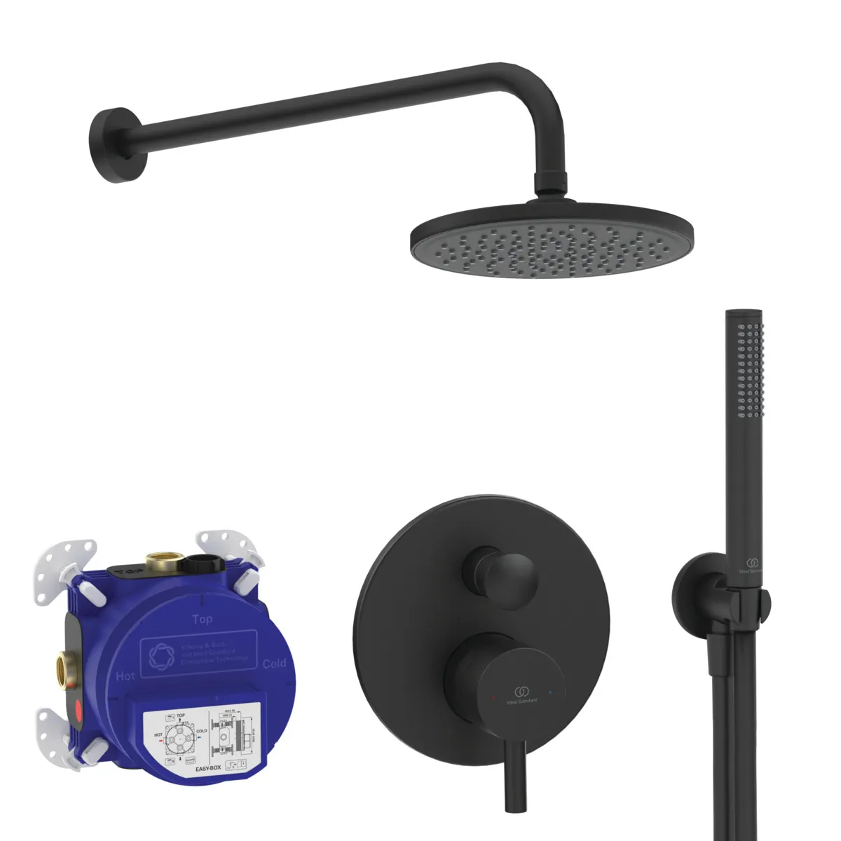 Ideal Standard Armaturen-Bundle Ceraline Silk Black Ideal Standard Armaturen-Bundle Ceraline Silk Black