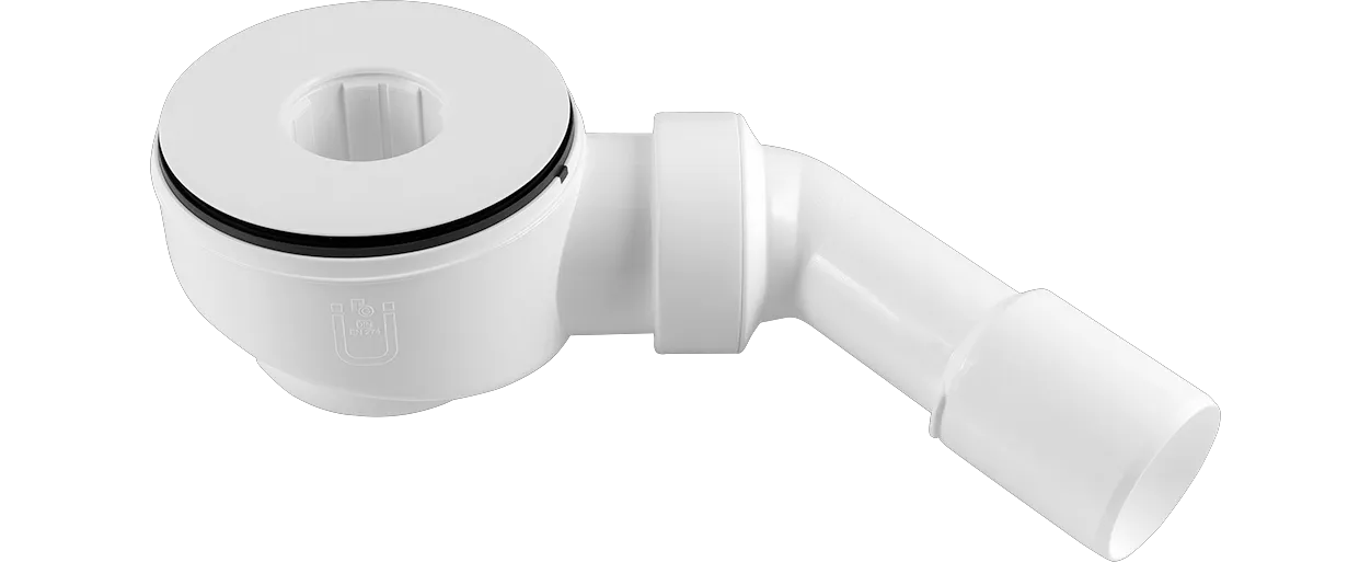 Rohmontageset TW, Abgang 40/50 mm für großen Brausetassenablauf