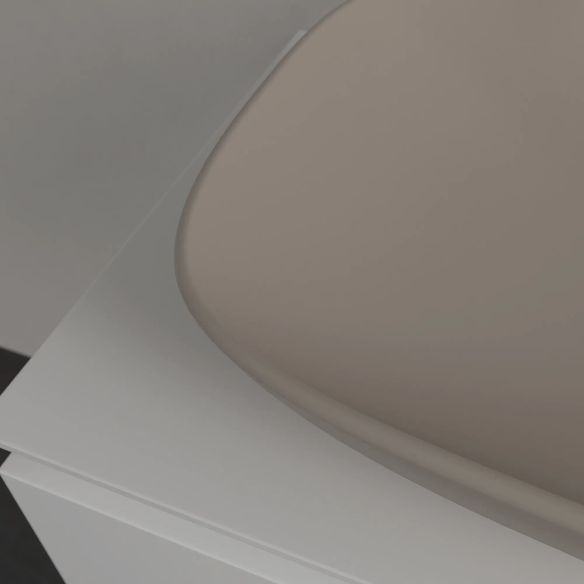 Villeroy & Boch Aufsatzwaschtisch aus TitanCeram „Loop & Friends“ 620 × 420 × 150 mm, ohne Hahnlochbohrung in Almond Villeroy & Boch Aufsatzwaschtisch aus TitanCeram „Loop & Friends“ 620 × 420 × 150 mm, ohne Hahnlochbohrung in Almond