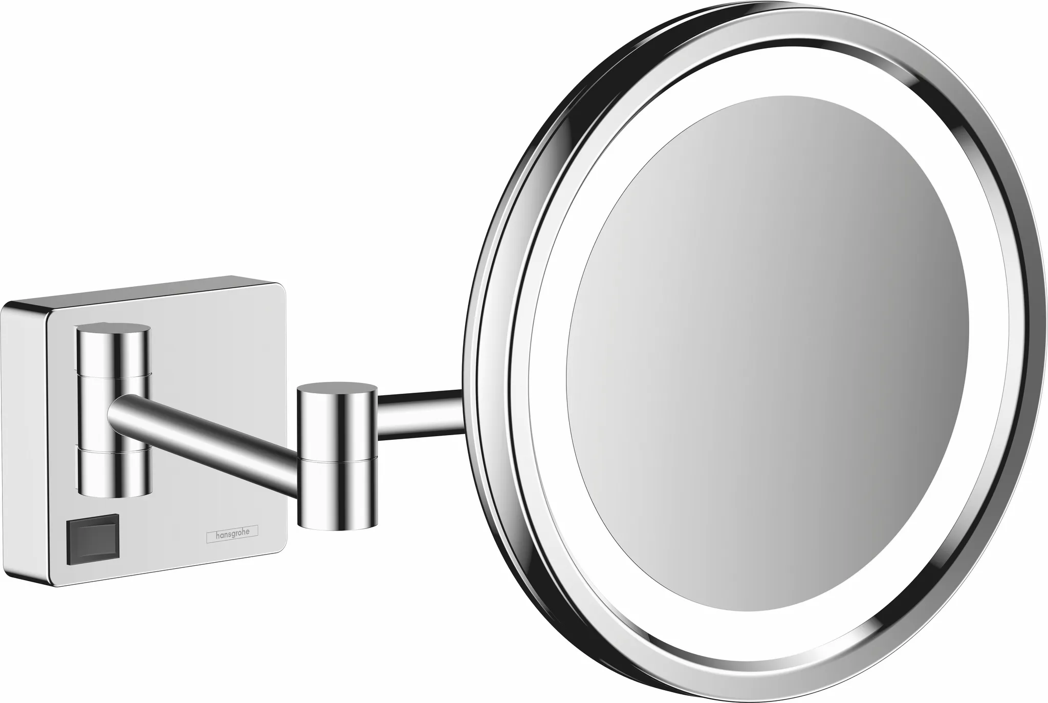 Rasierspiegel AddStoris chrom mit LED Licht