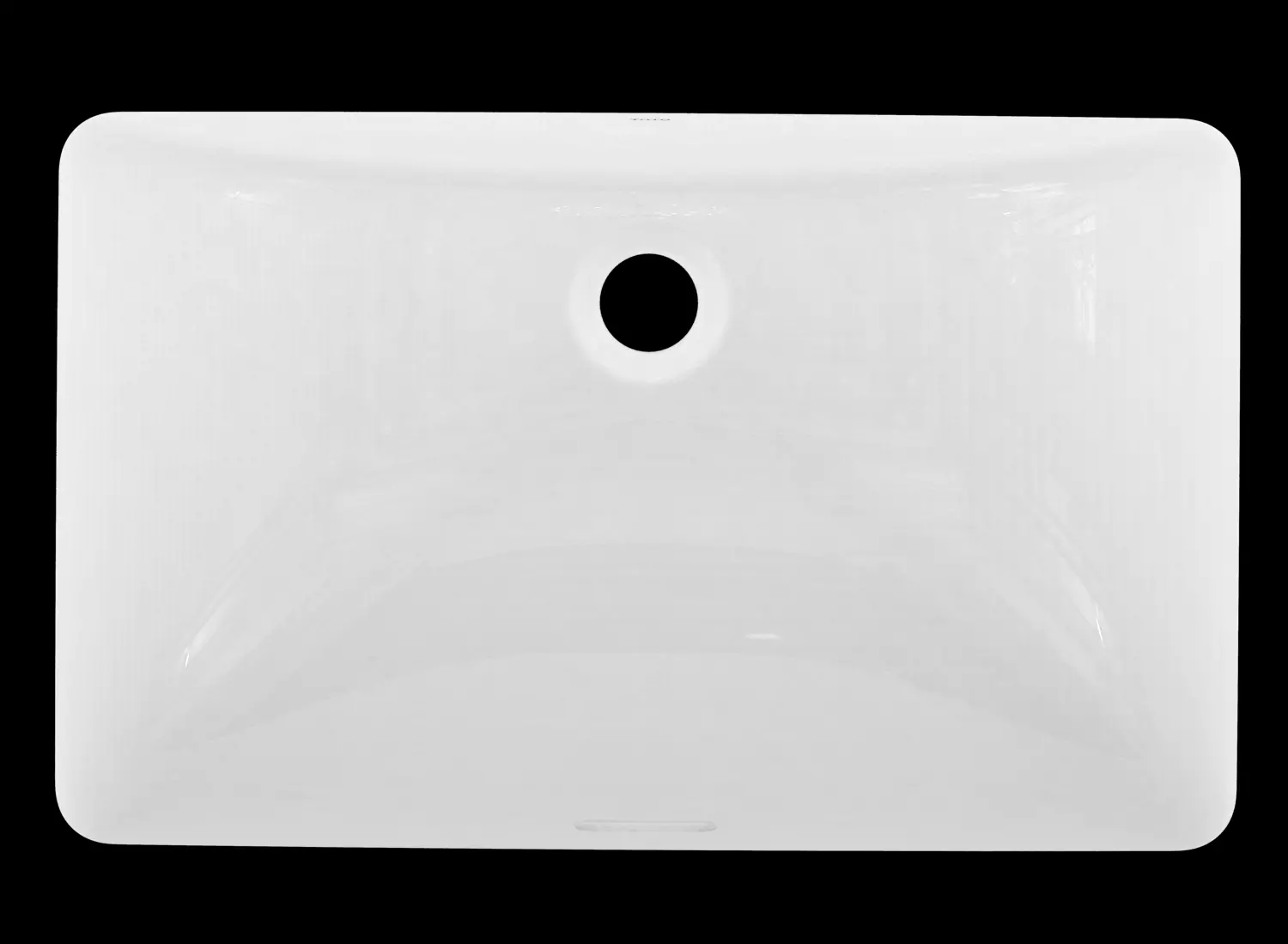 Toto Unterbauwaschtisch „WU“ 590 × 380 × 207 mm in weiß Toto Unterbauwaschtisch „WU“ 590 × 380 × 207 mm in weiß