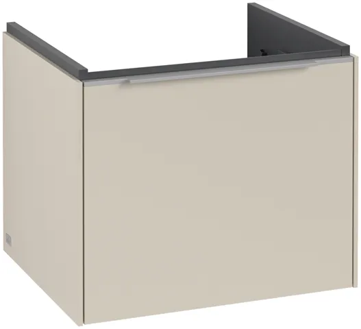 Villeroy & Boch Waschtischunterschrank „Subway 3.0“ für Schrankwaschtisch 523 × 429 × 448 mm Cashmere Grey, für Becken mittig Villeroy & Boch Waschtischunterschrank „Subway 3.0“ für Schrankwaschtisch 523 × 429 × 448 mm Cashmere Grey, für Becken mittig