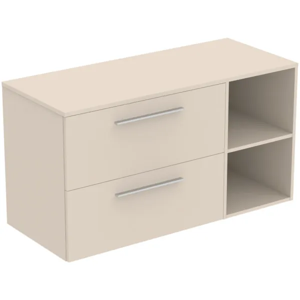 Ideal Standard i.life B 120cm Möbel-Set 2 Auszüge Sandbeige matt