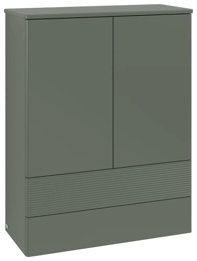 Villeroy & Boch Highboard Antao K47100 - Eckig, Leaf Green Matt Lacquer, 814x356 mm, Höhe 1039 mm Villeroy & Boch Highboard Antao K47100 - Eckig, Leaf Green Matt Lacquer, 814x356 mm, Höhe 1039 mm