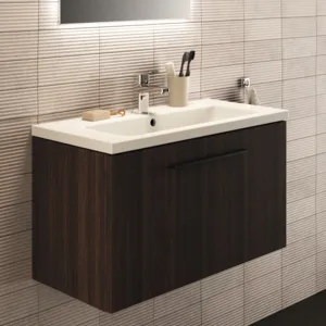Ideal Standard Waschtischunterschrank „i.lifeS“ 80 × 44 × 37,5 cm Coff ee Oak Ideal Standard Waschtischunterschrank „i.lifeS“ 80 × 44 × 37,5 cm Coff ee Oak