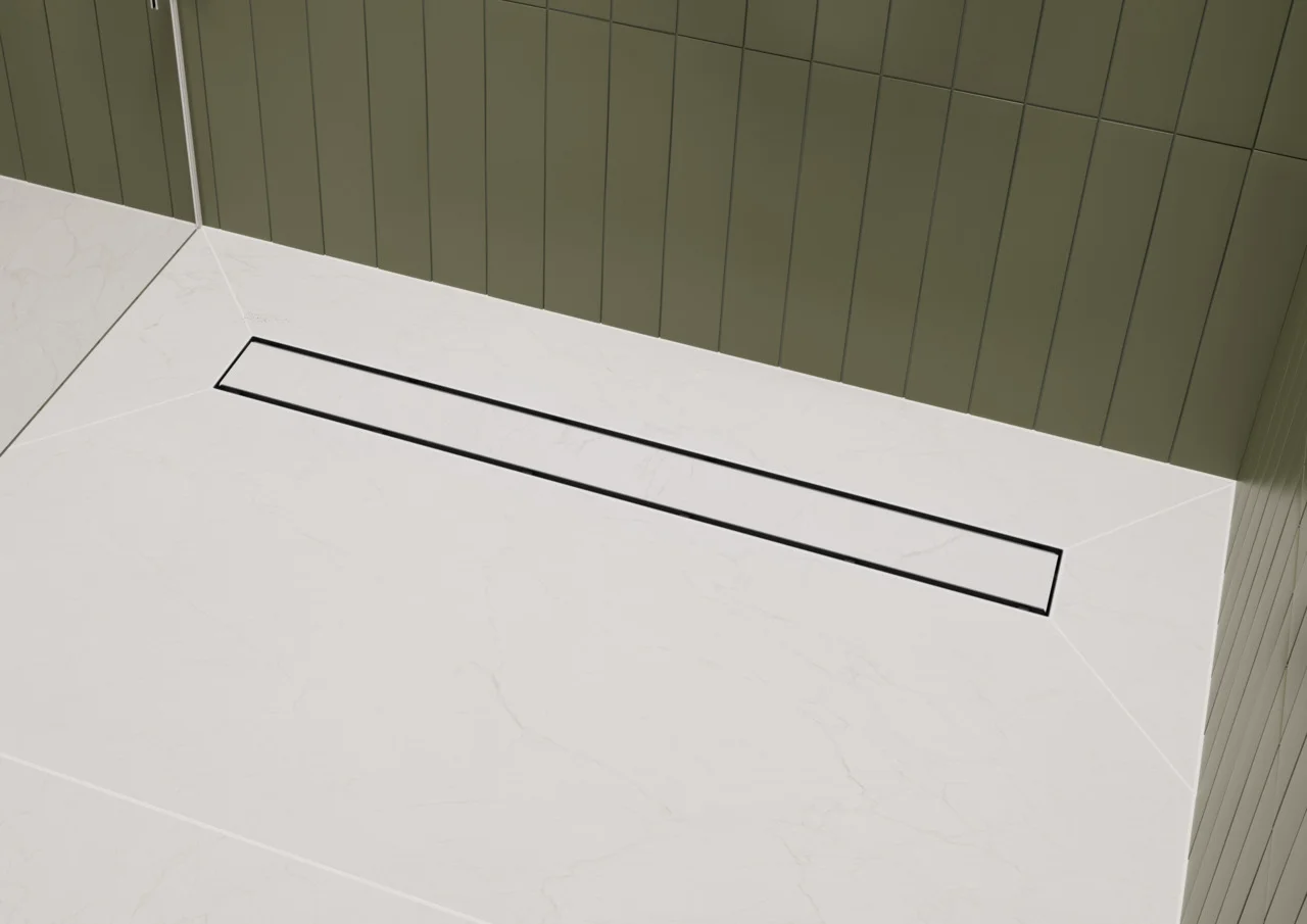 Hansgrohe RainDrain Go Komplettset Duschrinne 500 mm, rückseitig befliessbar, Mattschwarz Hansgrohe RainDrain Go Komplettset Duschrinne 500 mm, rückseitig befliessbar, Mattschwarz