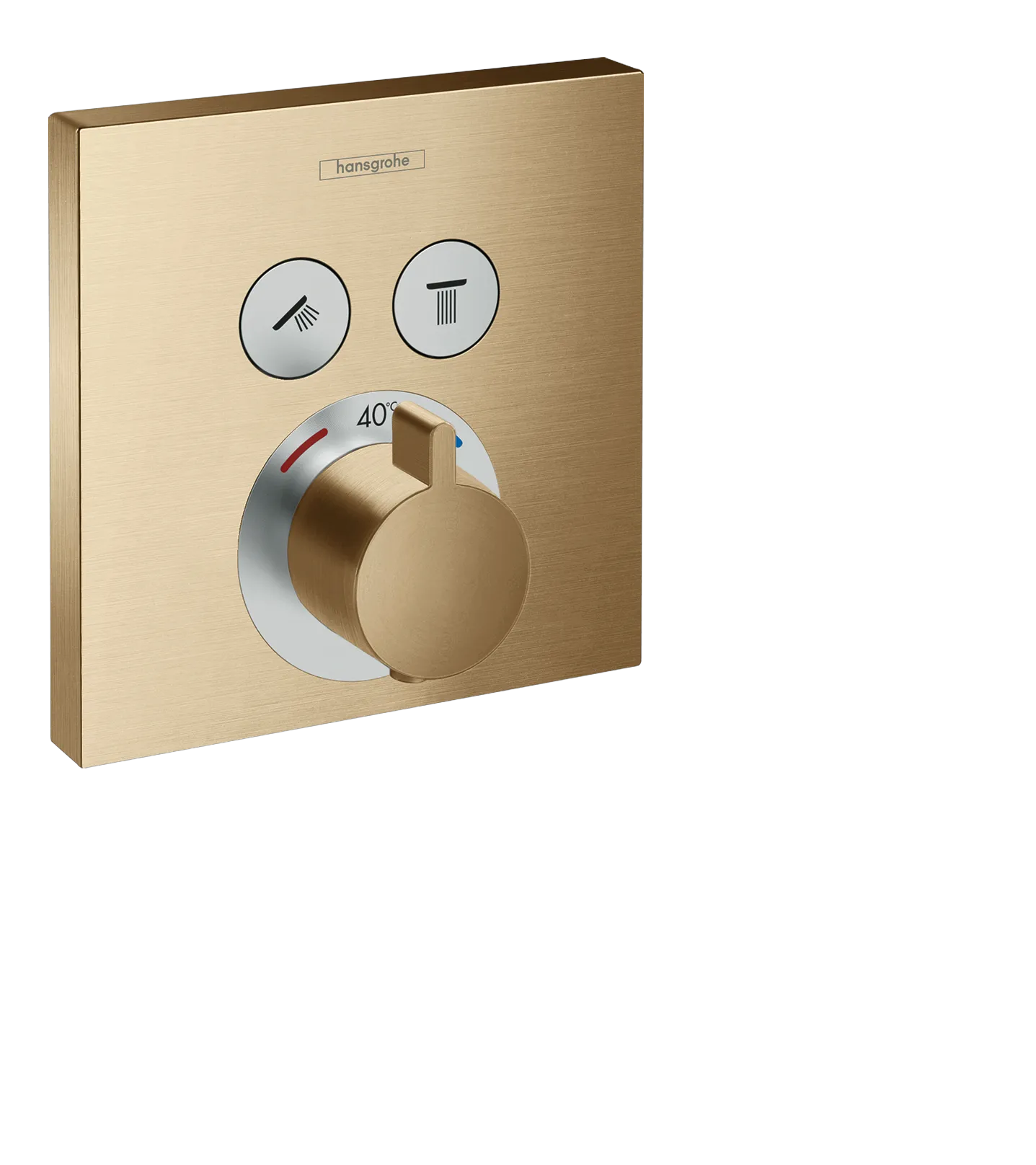Thermostat Unterputz ShowerSelect Fertigset 2 Verbraucher chrom Thermostat Unterputz ShowerSelect Fertigset 2 Verbraucher chrom