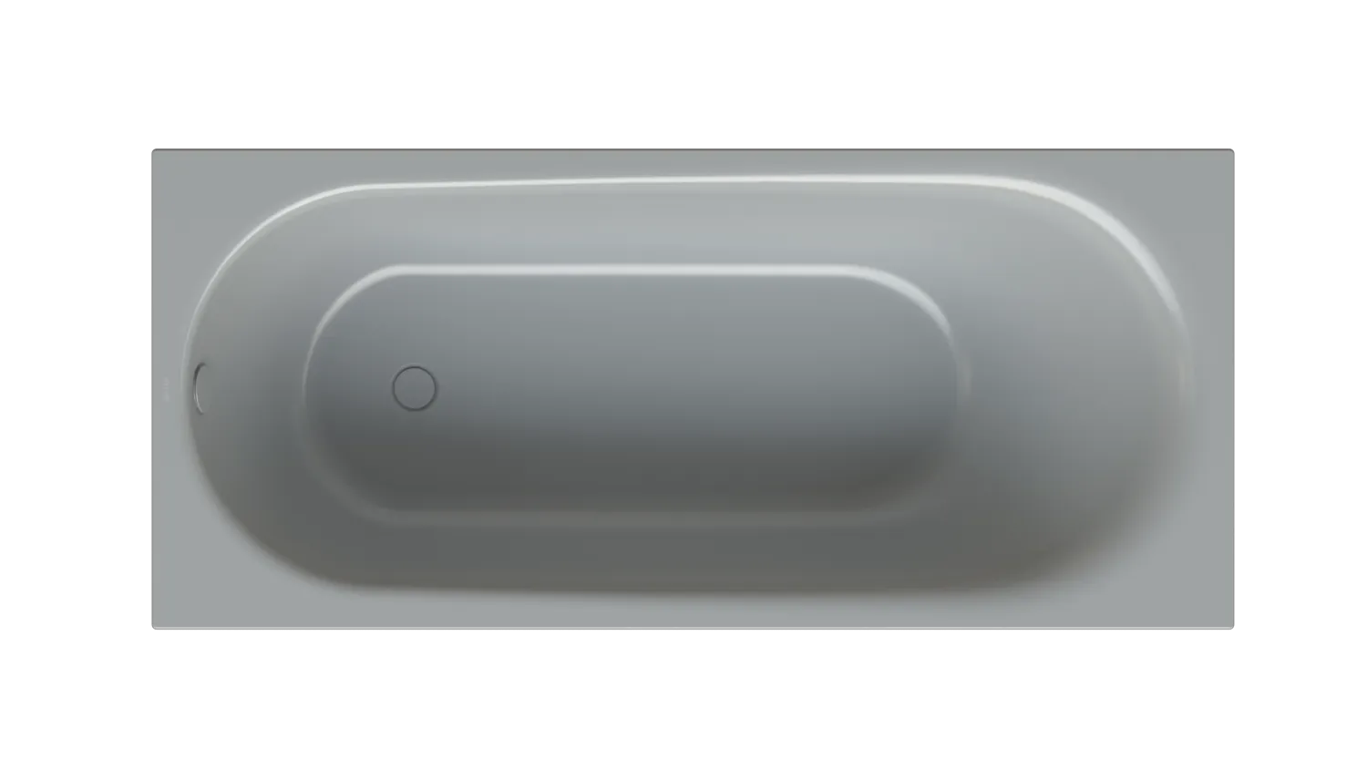 Bette BetteComodo Badewanne Rechteck, 1800x800 mm, Quartz, glasierter Titan-Stahl, Einbau, Unterbau, 1-Sitzer, Bade-Duschkombination