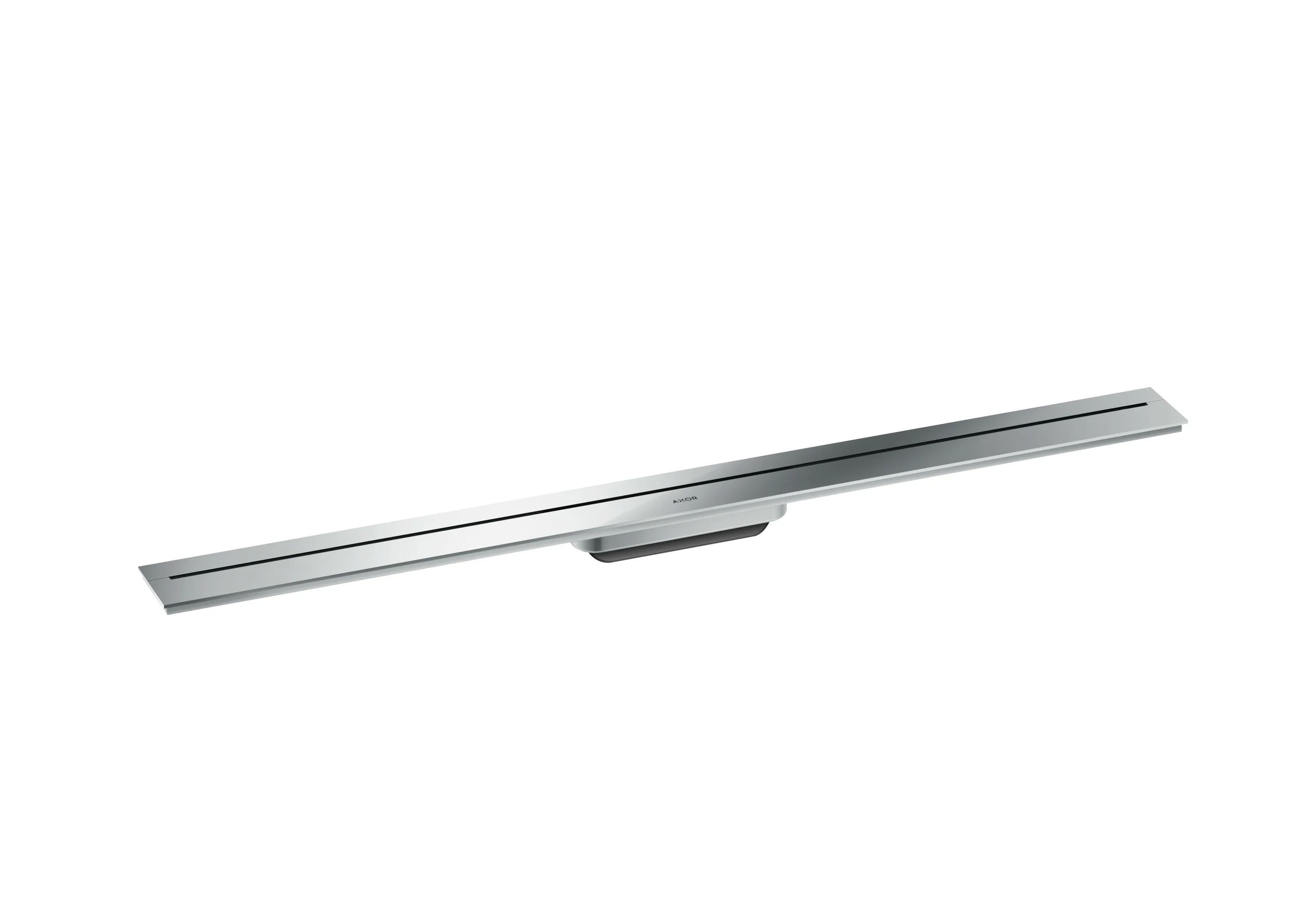 Hansgrohe AXOR Drain Fertigset Duschrinne 1000 mm wandangebunden Chrom Edelstahl V2A 1.4301 bis 18 mm Fliesenstärke