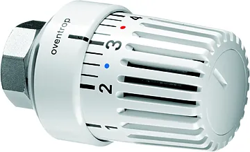 Oventrop Heizkörperthermostat mit Flüssigfühler „Uni LH“ * 1-5 in weiß Oventrop Heizkörperthermostat mit Flüssigfühler „Uni LH“ * 1-5 in weiß