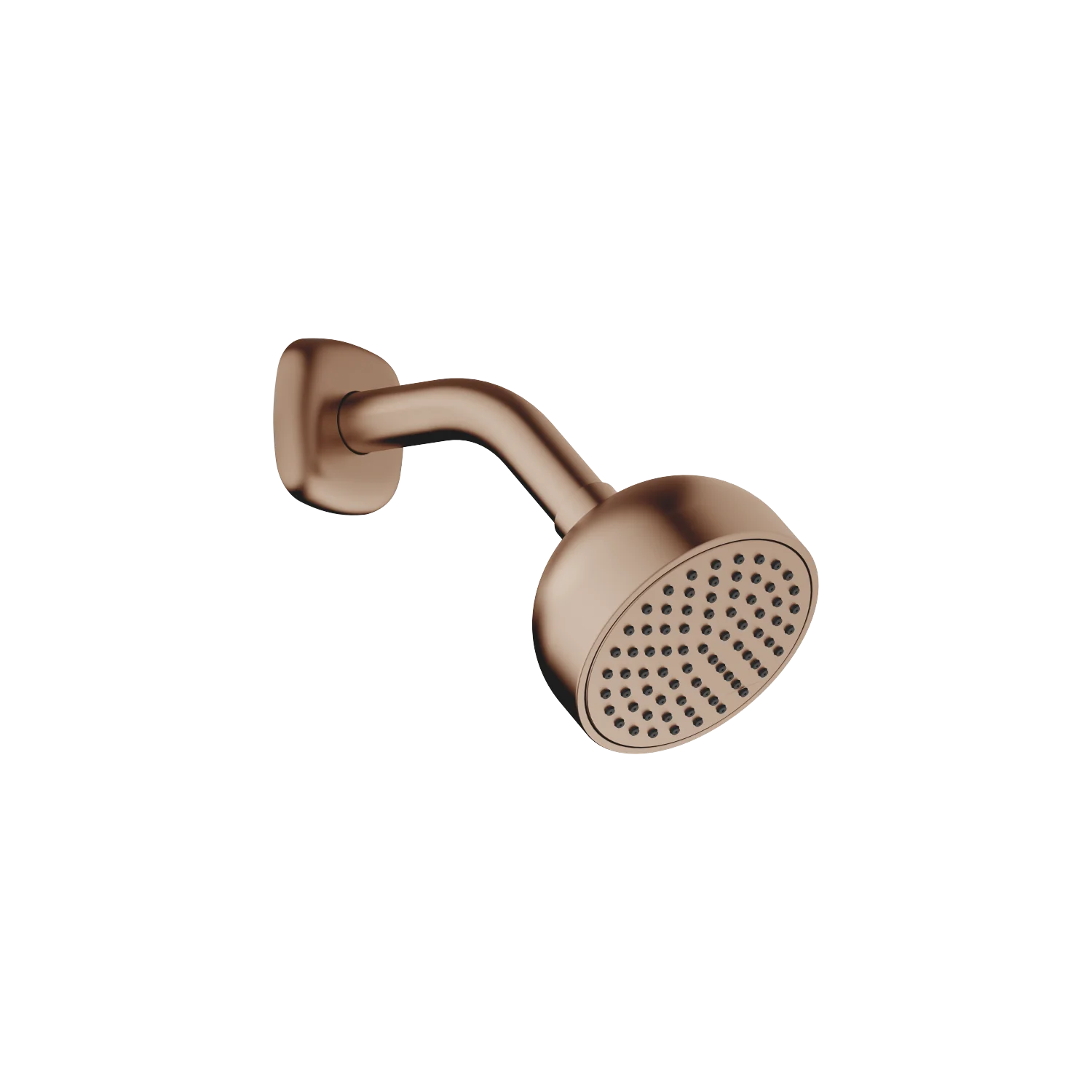 Dornbracht COYA Kopfbrause Bronze gebürstet PVD, Brausekopf Ø 94 mm, Durchfluss max. 7 l/min bei 3 Bar, mit Antikalk-System