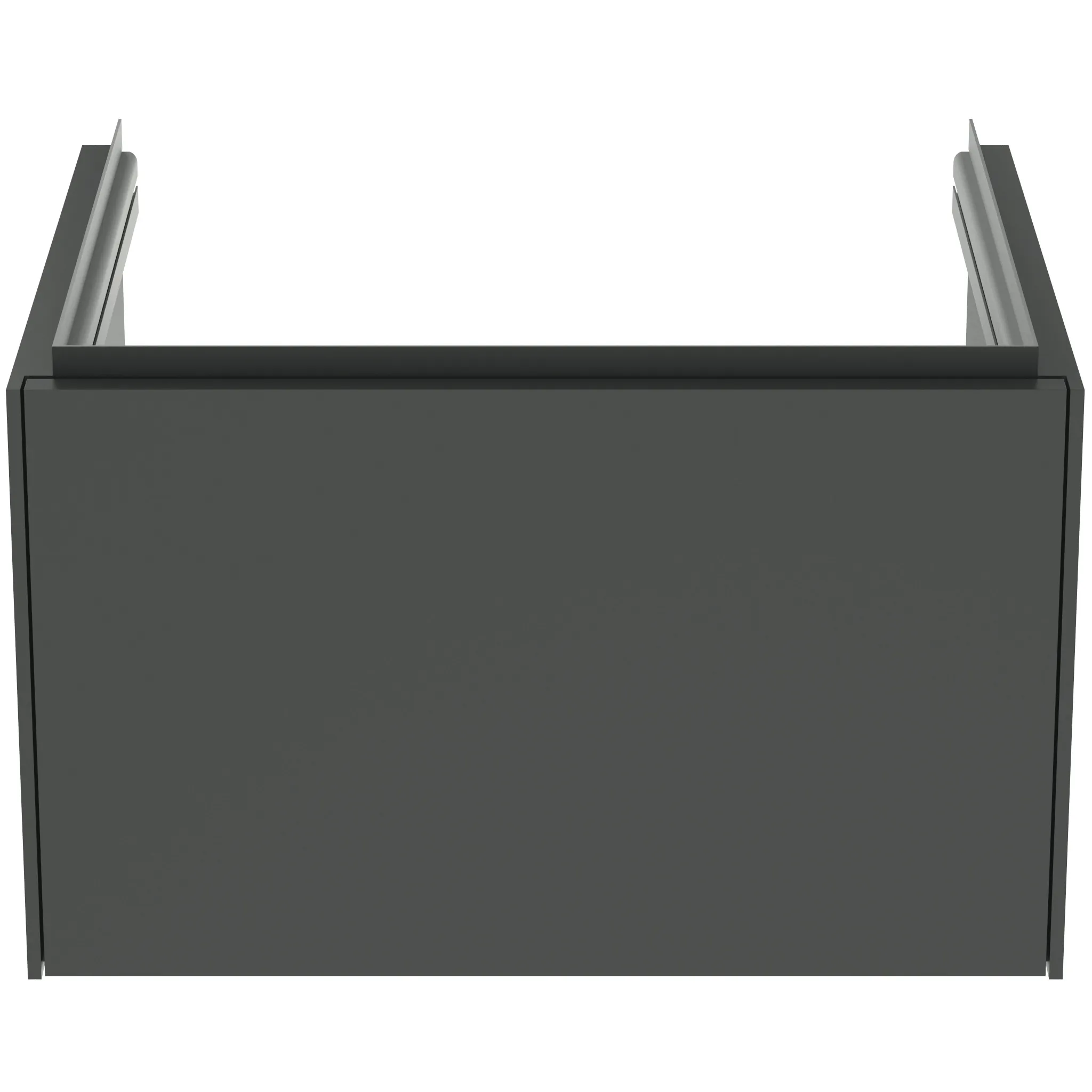 Ideal Standard Conca Möbelwaschtischunterschrank Anthrazit matt 1 Auszug Push-Open Softclose 600x505x370 mm