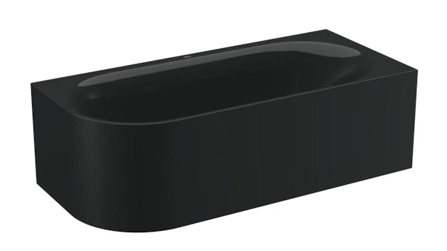 Bette oval Badewanne „BetteLux Oval V Silhouette“ 185 × 85 cm in Schwarz Bette oval Badewanne „BetteLux Oval V Silhouette“ 185 × 85 cm in Schwarz