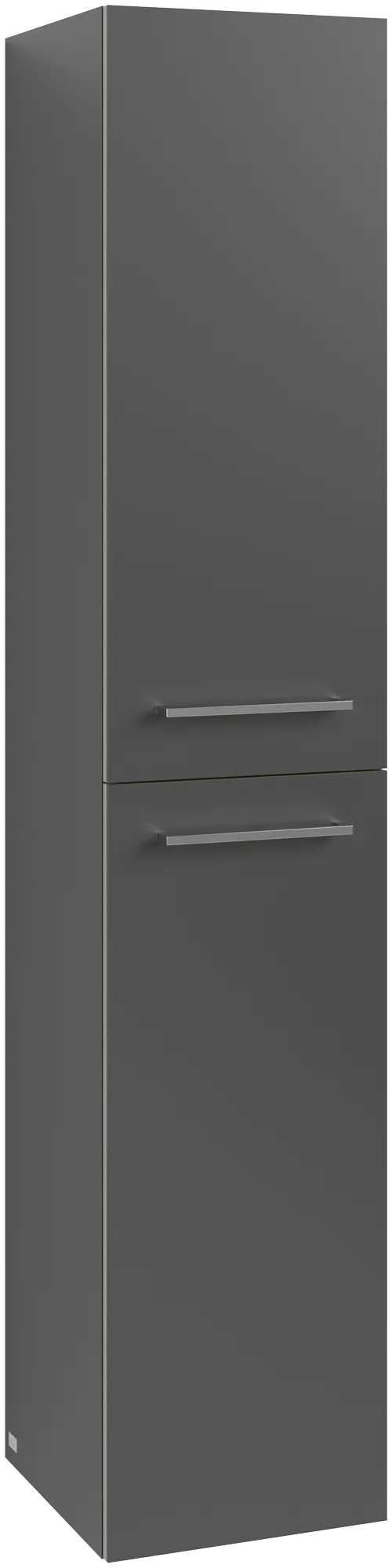 Villeroy & Boch Avento Hochschrank A89400, 350x1760x404mm, links angeschlagen, Graphite