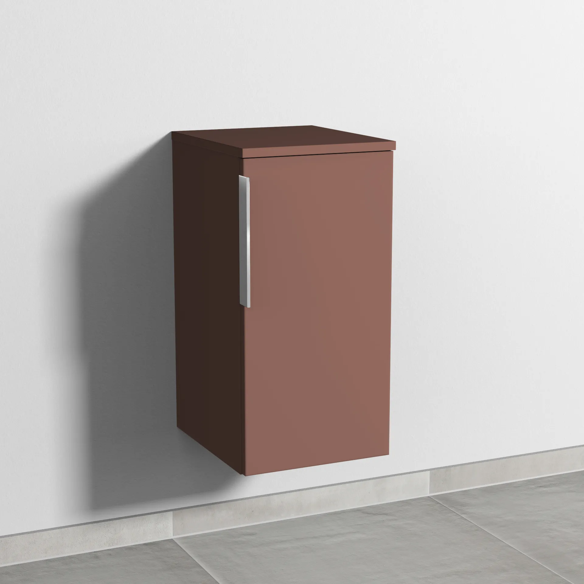 Sanipa Unterschrank „3way“ 300 × 580 × 345 mm in Wine-Red, Anschlag rechts