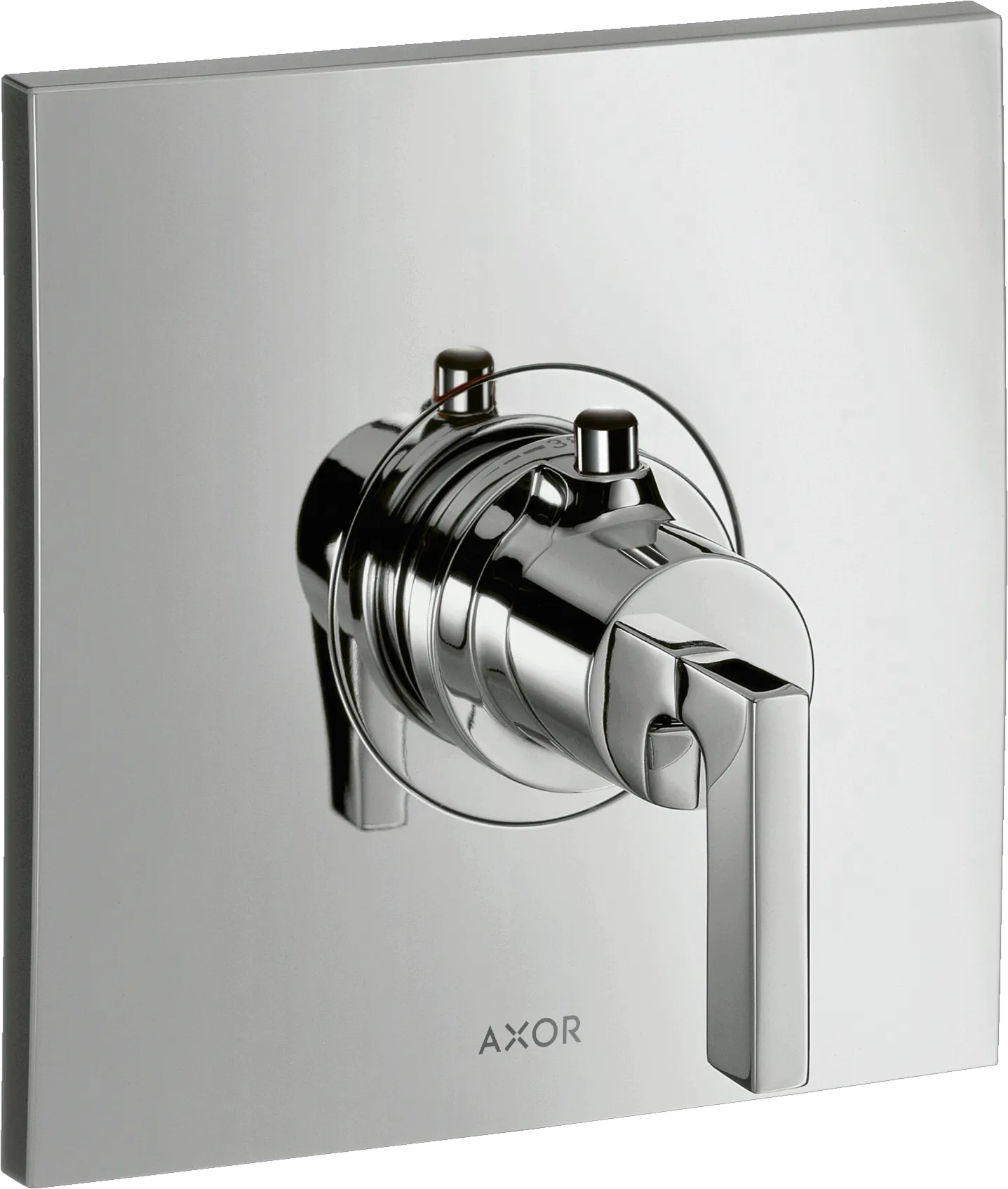Hansgrohe AXOR Citterio Thermostat HighFlow Unterputz mit Hebelgriff, Chrom Hansgrohe AXOR Citterio Thermostat HighFlow Unterputz mit Hebelgriff, Chrom