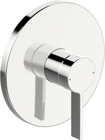 Einhebelmischer Fertigmontageset für Brausebatterie LOFT 8773 Rosette rund Chrom Einhebelmischer Fertigmontageset für Brausebatterie LOFT 8773 Rosette rund Chrom