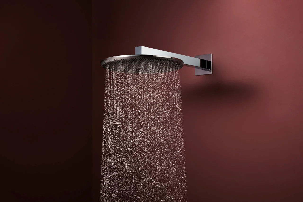 Hansgrohe Kopfbrause Raindance Alive S, 300 mm, Chrom, 12 l/min Durchfluss, verstellbarer Winkel, Decken- oder Wandmontage Hansgrohe Kopfbrause Raindance Alive S, 300 mm, Chrom, 12 l/min Durchfluss, verstellbarer Winkel, Decken- oder Wandmontage