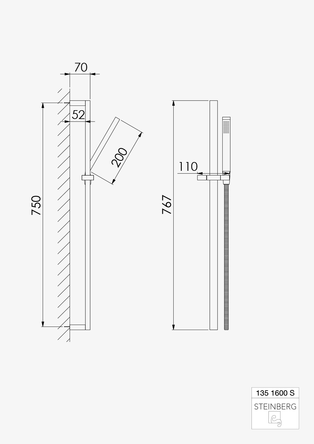 Serie 135 Brausegarnitur Serie 135 Brausegarnitur