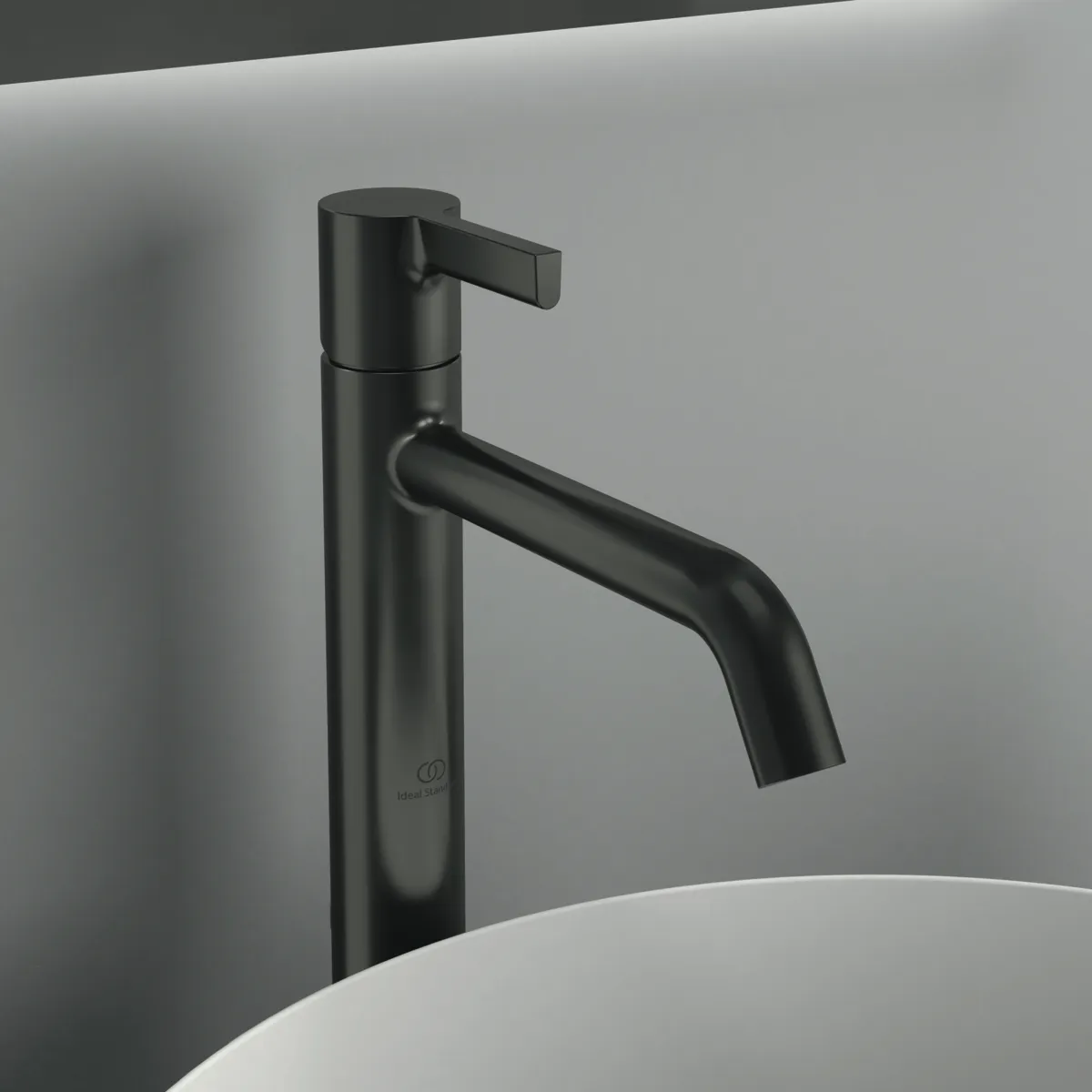 Ideal Standard Waschtischarmatur Joy, verl. Sockel, o. Ablgarn., Ausladung 170mm, Magnetic Grey Ideal Standard Waschtischarmatur Joy, verl. Sockel, o. Ablgarn., Ausladung 170mm, Magnetic Grey