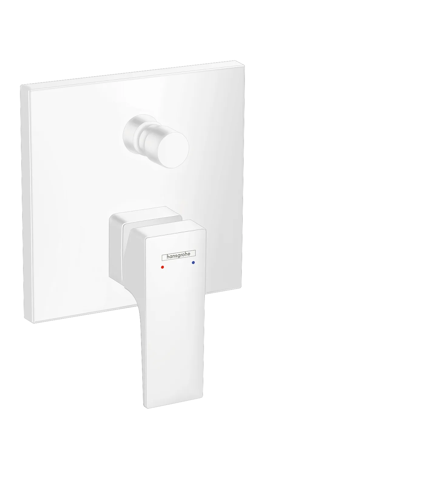 Hansgrohe Metropol Einhebel-Wannenmischer Unterputz Mattweiß Hansgrohe Metropol Einhebel-Wannenmischer Unterputz Mattweiß