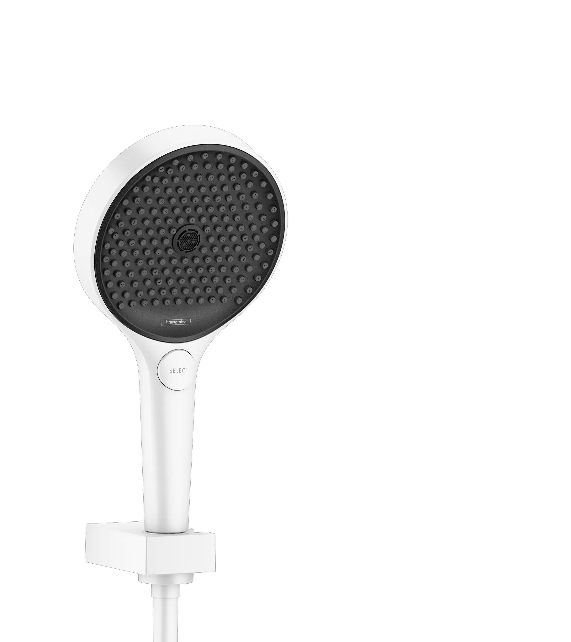 Hansgrohe Rainfinity Brausehalterset 130 3jet, mattweiss Hansgrohe Rainfinity Brausehalterset 130 3jet, mattweiss