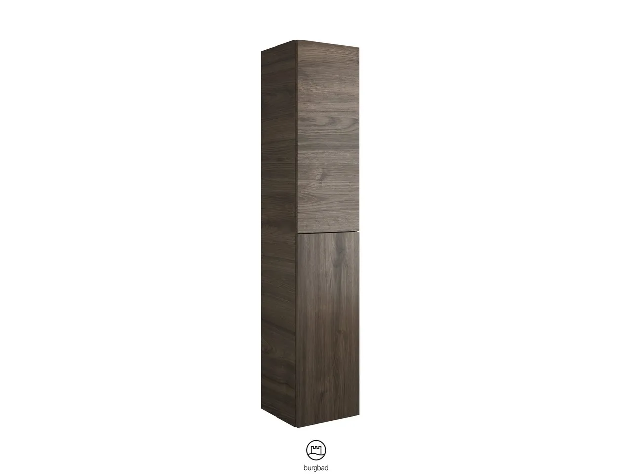 Hochschrank, 2 Türen mit Tip-On-Technik;2 Innenschubladen;4 Einlegeböden;1 fester Boden, Tiefe: 350 mm, Breite: 350 mm, Höhe: 1760 mm