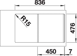 BLANCO LANTOS 45 S-IF