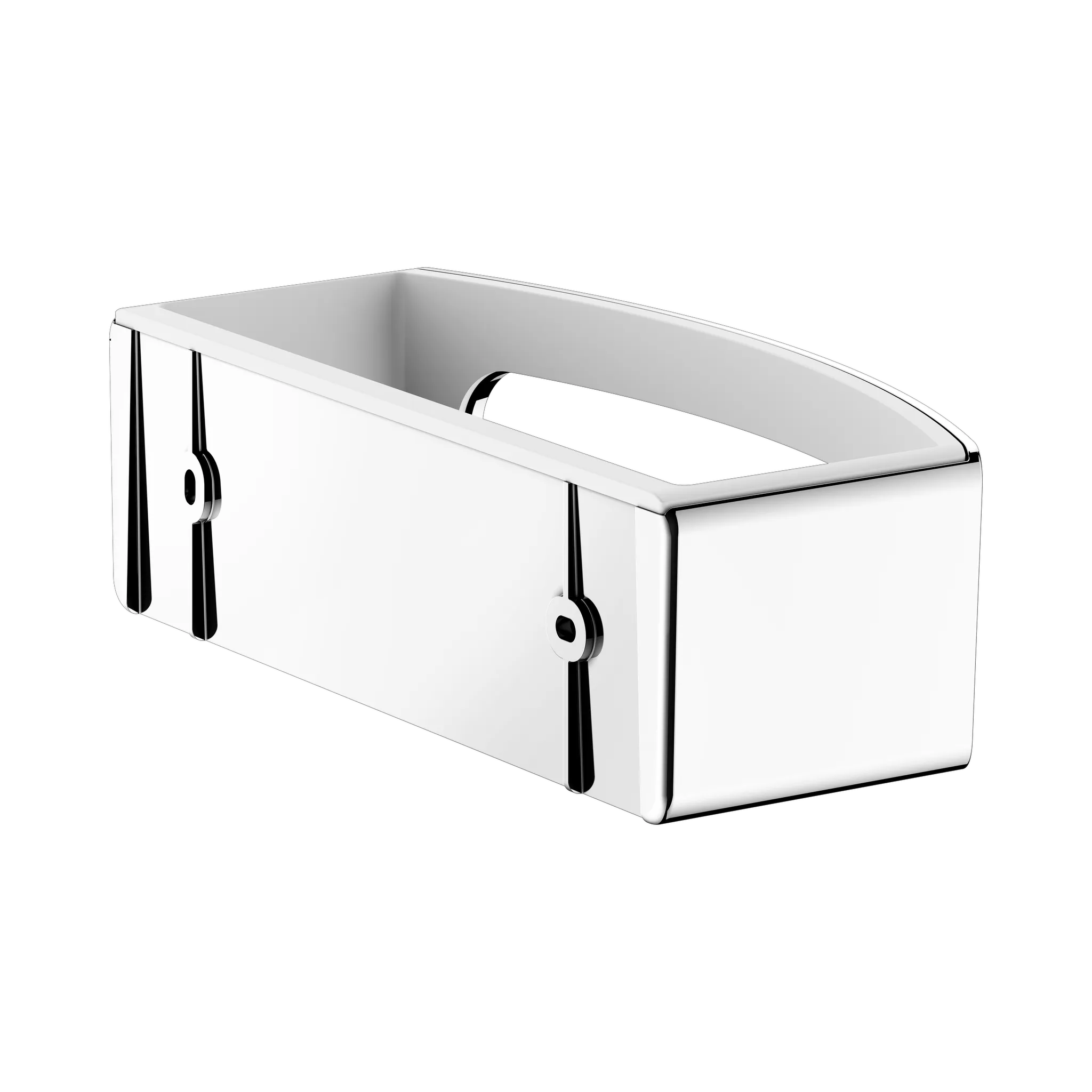 Elegance 11658010000 Duschkorb Kunststoff-Einsatz weiß verchromt Elegance 11658010000 Duschkorb Kunststoff-Einsatz weiß verchromt