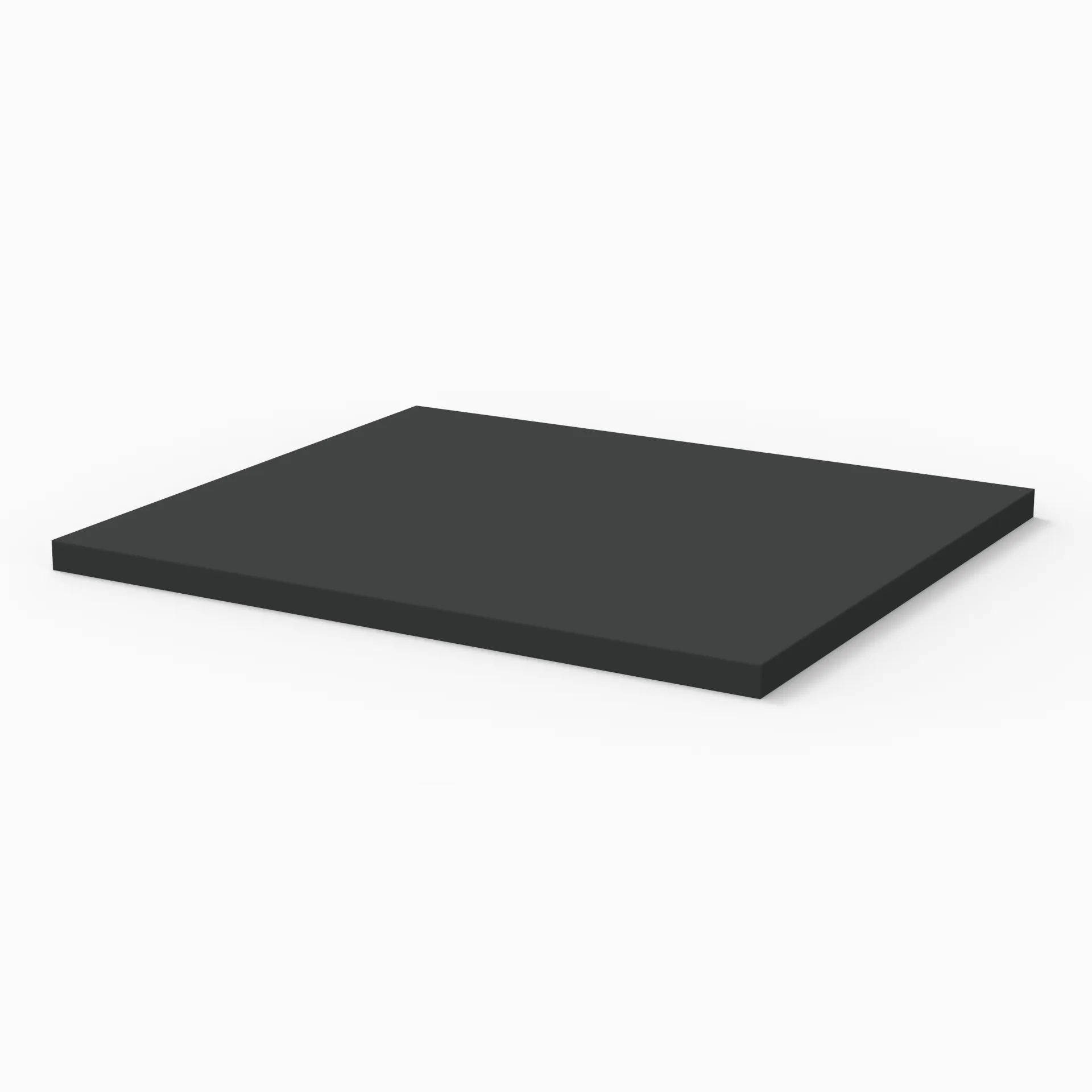 Sanipa Abdeckplatte „3way“ in Graphit (matt), 402 × 350 × 16 mm