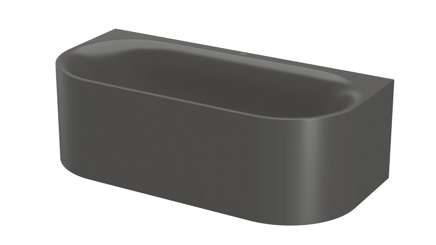 Bette oval Badewanne „BetteLux Oval I Silhouette“ 180 × 85 cm in Anthracite Bette oval Badewanne „BetteLux Oval I Silhouette“ 180 × 85 cm in Anthracite