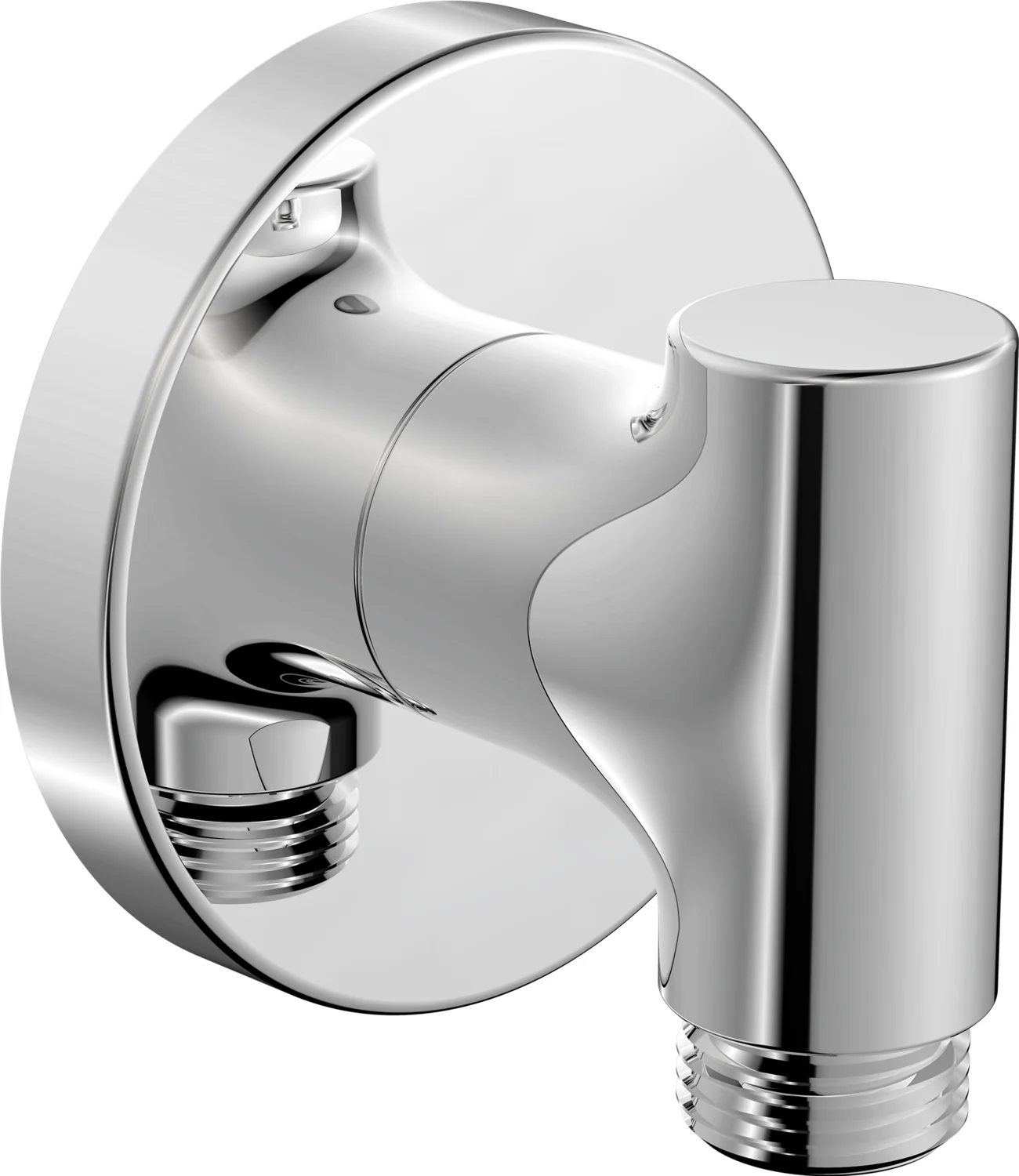 Hansa Wandanschlussbogen Hansa 2900 Rosette rund Chrom, G1⁄2 Hansa Wandanschlussbogen Hansa 2900 Rosette rund Chrom, G1⁄2