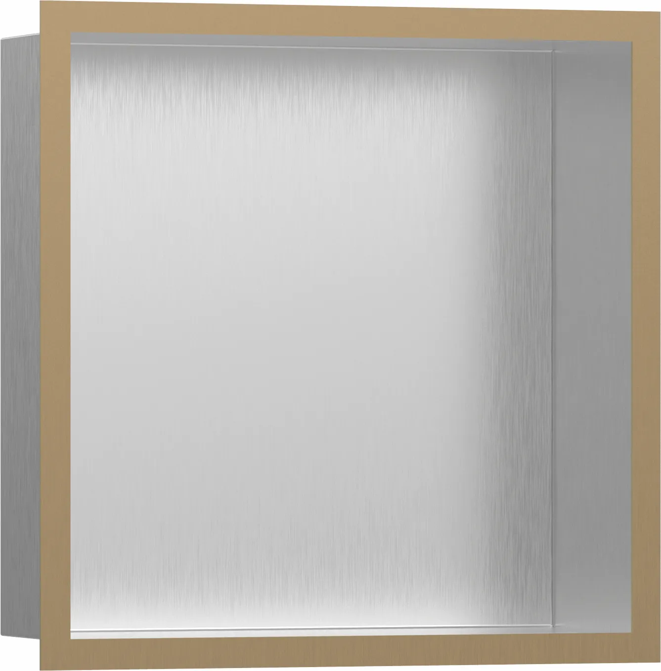 XtraStoris Individual Wandnische mit Designrahmen 300x300x100mm BST/BBR