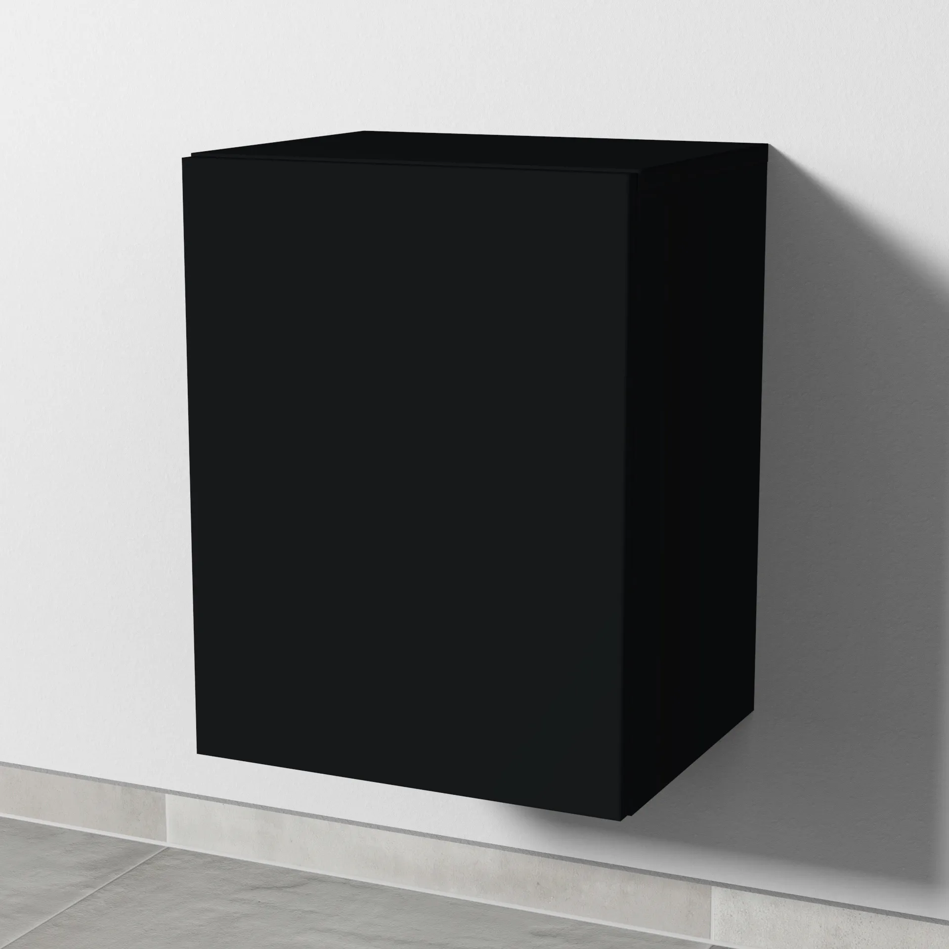 Sanipa 4balance Anbauschrank Linksanschlag (DL120) 520x400x328 Schwarz-Matt Sanipa 4balance Anbauschrank Linksanschlag (DL120) 520x400x328 Schwarz-Matt