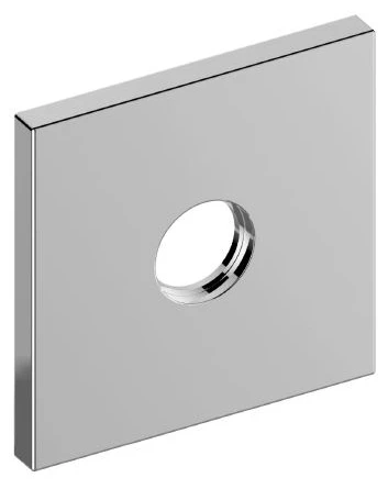 IXMO 59545010092 Wandeckig passend zu 59545/59547/59592 105 x 105 mm verchromt IXMO 59545010092 Wandeckig passend zu 59545/59547/59592 105 x 105 mm verchromt