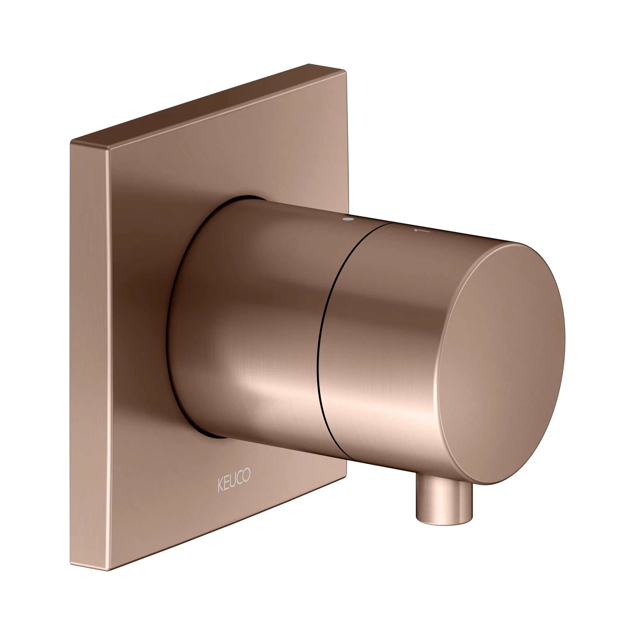 IXMO 2-Wege Umstellventil UP DN15 Rotgold gebürstet IXMO 2-Wege Umstellventil UP DN15 Rotgold gebürstet