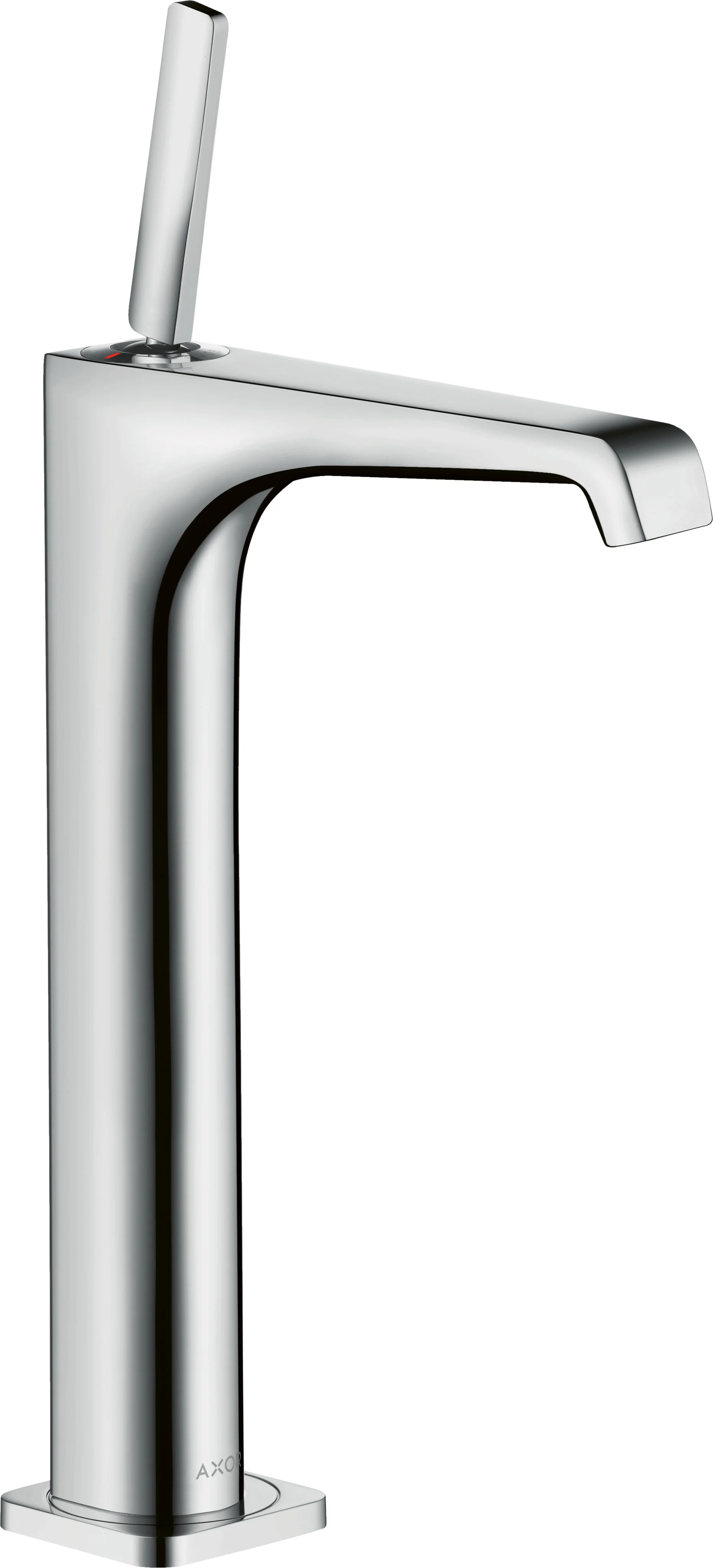 Hansgrohe AXOR Citterio E Einhebel-Waschtischmischer 250, Chrom, Ausladung 163 mm, Auslaufhöhe 252 mm