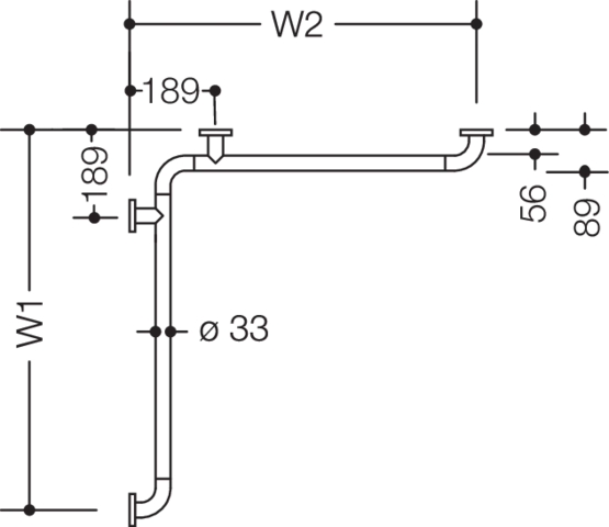 HEWI Haltegriff „Serie 801“