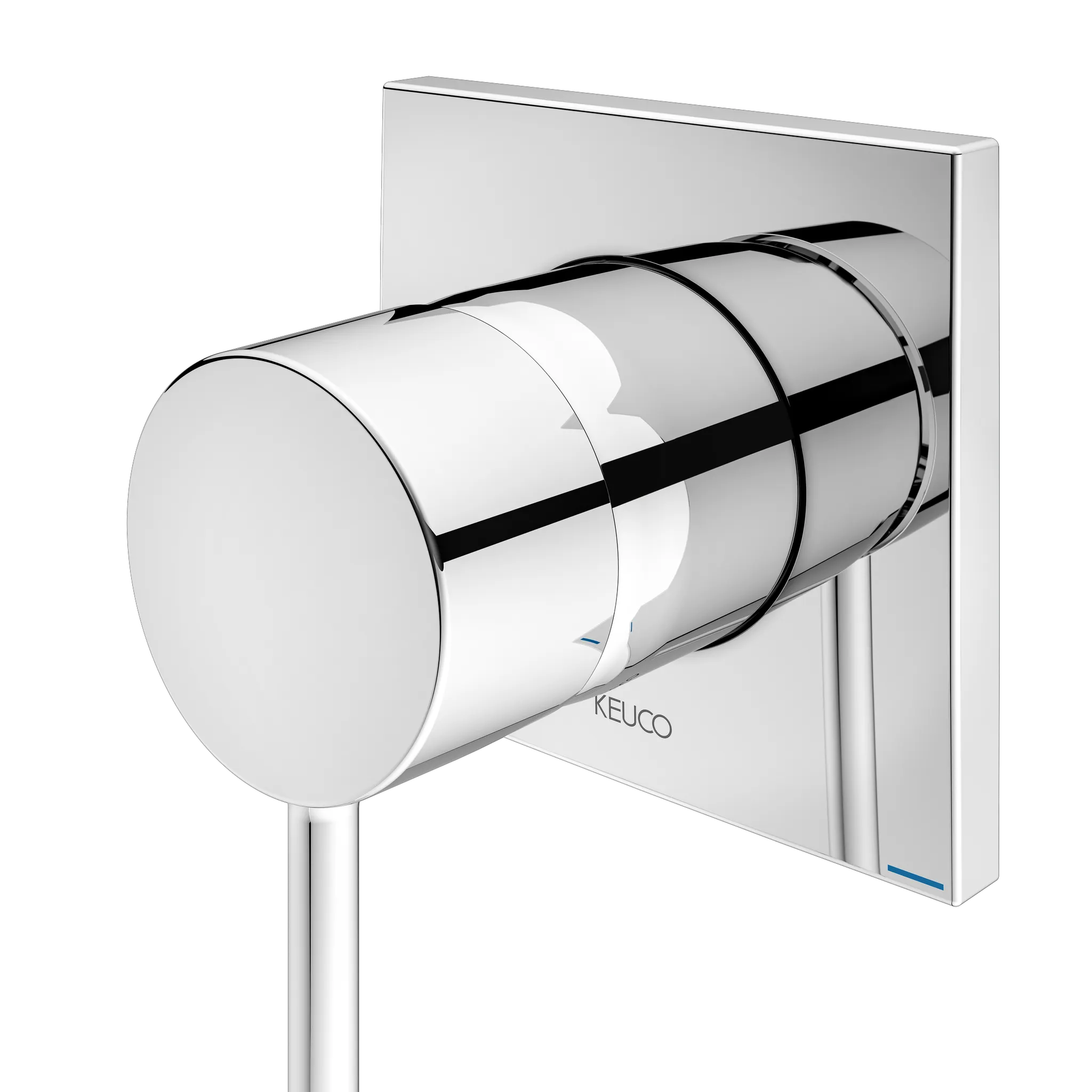 KEUCO IXMO Einhebelmischer Unterputz IXMO Soft mit eckiger Rosette/IXMO Soft verchromt