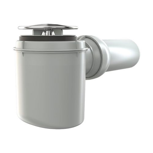 HSK Ablaufgarnitur waagerecht für Duschwannen „flach“ mit 52 mm Ablauf, Abgang waagerecht HSK Ablaufgarnitur waagerecht für Duschwannen „flach“ mit 52 mm Ablauf, Abgang waagerecht