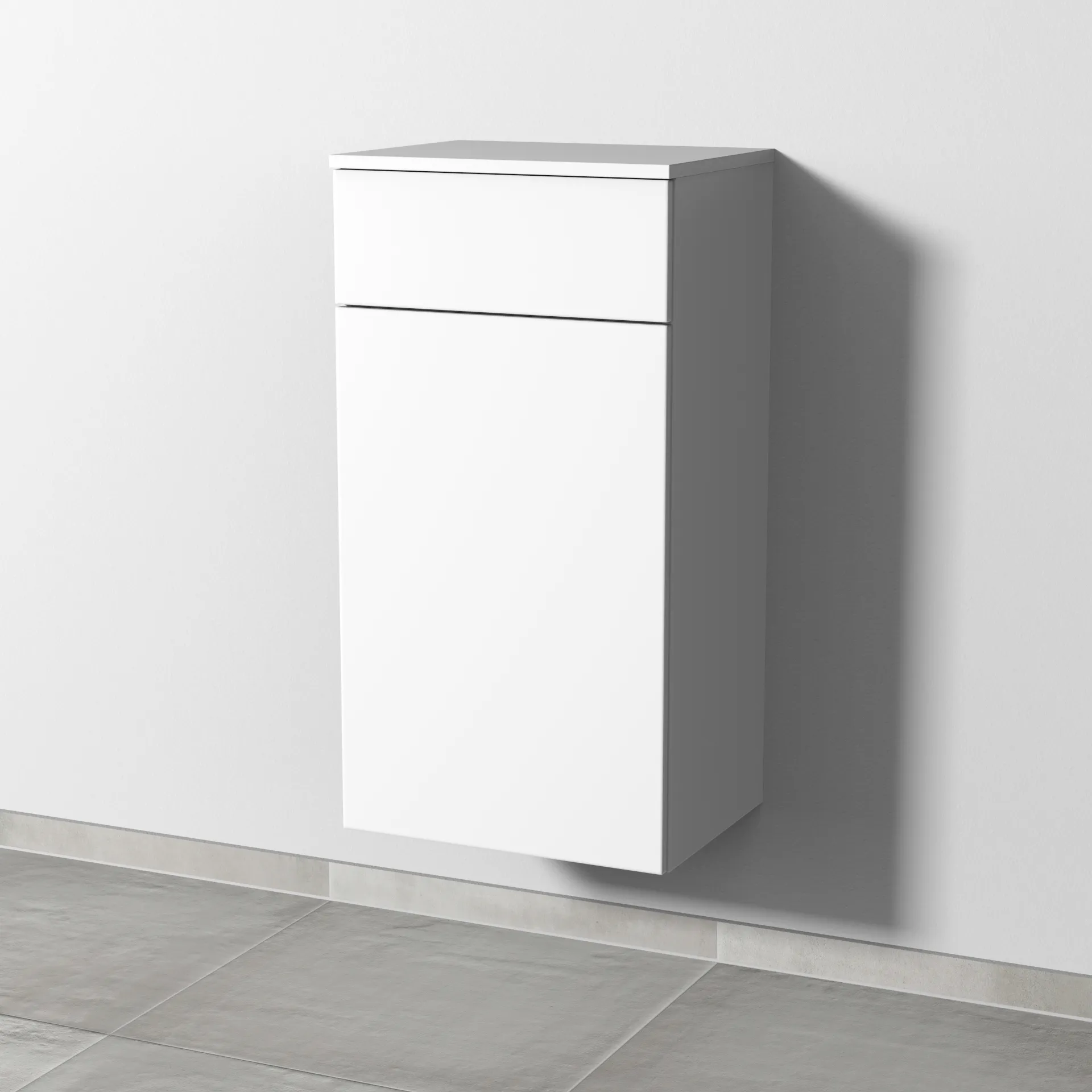Sanipa Mittelschrank „3way“ 450 × 850 × 345 mm in Weiß-Soft