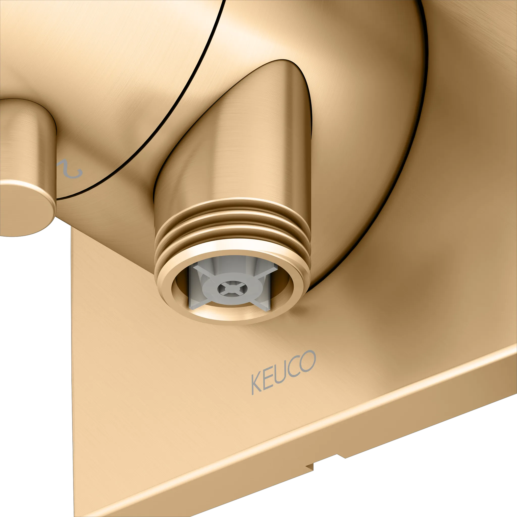 IXMO 2-Wege Umstellventil UP DN15 IXMO Comfort, eckig Messing geb. IXMO 2-Wege Umstellventil UP DN15 IXMO Comfort, eckig Messing geb.