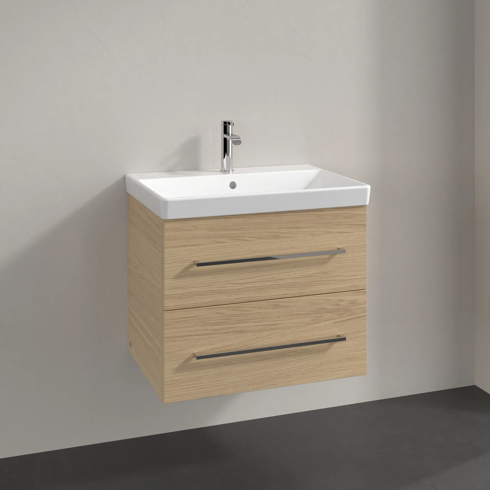 Villeroy & Boch Avento Unterschrank für Unterbauwaschbecken 626x514x484mm Eckig Holz Nordic Oak