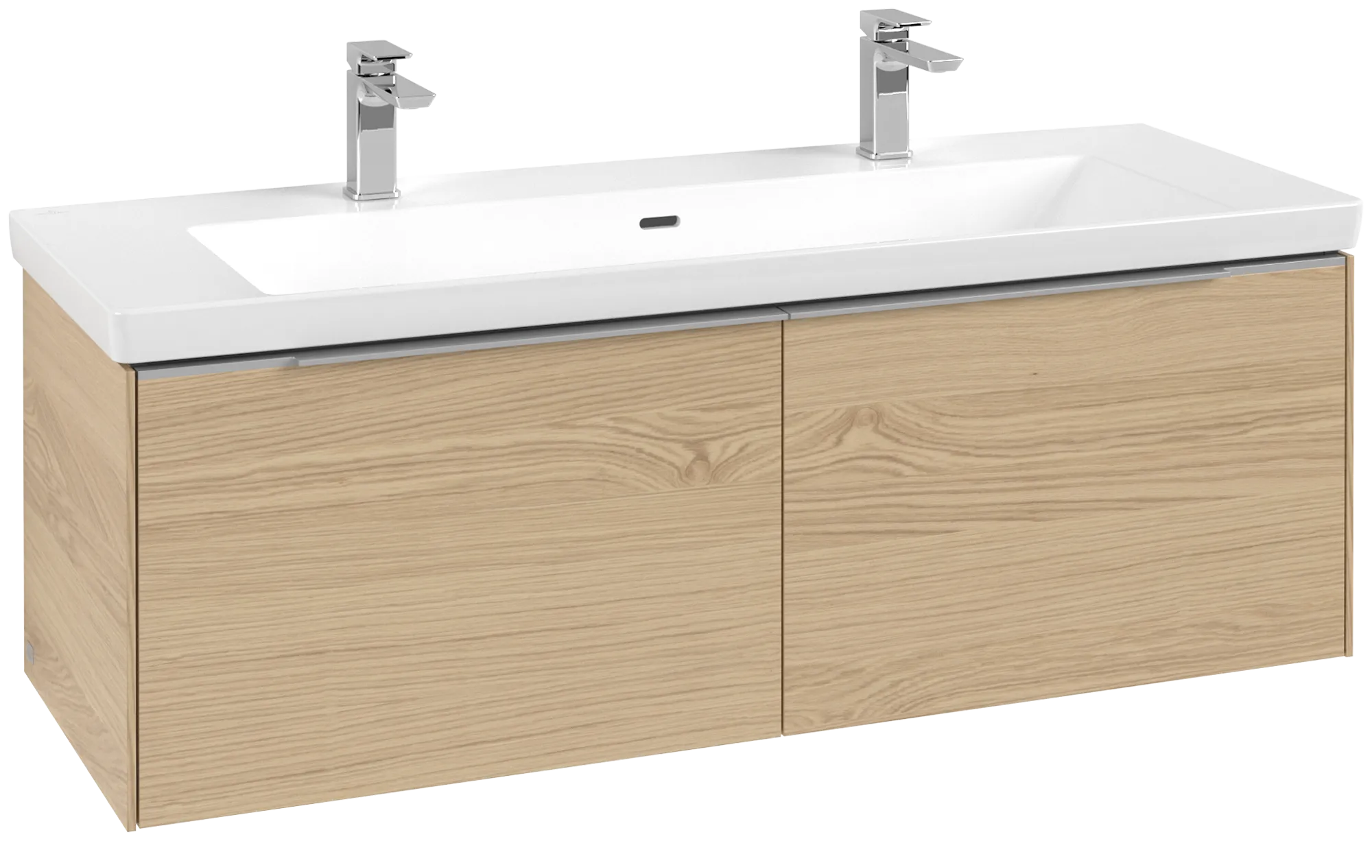 Villeroy & Boch Subway 3.0 Waschbeckenunterschrank C601L0, 1272x429x478 mm, Nordic Oak