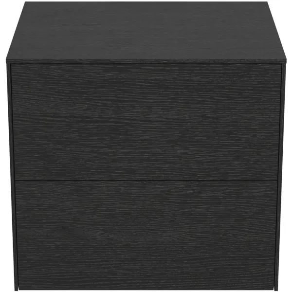 Ideal Standard Waschtischunterschrank „Conca“ 60,2 × 55 × 50,5 cm Eiche geflammt Furnier Ideal Standard Waschtischunterschrank „Conca“ 60,2 × 55 × 50,5 cm Eiche geflammt Furnier