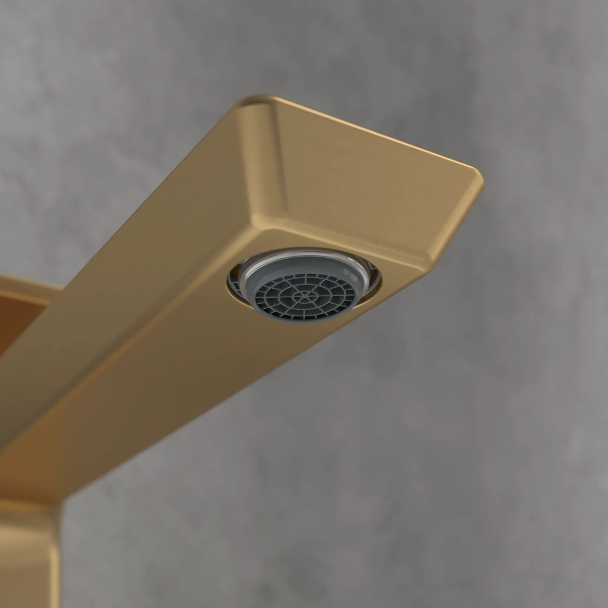 Einhand-Waschtischarmatur „Subway 3.0“ 23,8 cm Ausladung 191 mm in Brushed Gold Einhand-Waschtischarmatur „Subway 3.0“ 23,8 cm Ausladung 191 mm in Brushed Gold