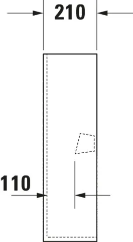 Standsäule ME by Starck für 233565, 233560, 233555, weiß