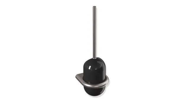 HEWI WC-Bürstengarnitur Serie 805 Classic, Edelstahl, Tiefschwarz HEWI WC-Bürstengarnitur Serie 805 Classic, Edelstahl, Tiefschwarz