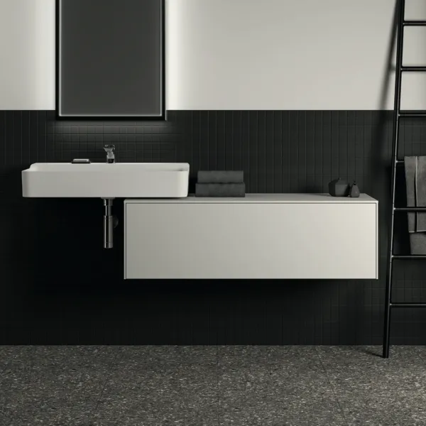 Ideal Standard Waschtischunterschrank „Conca“ 120,2 × 37 × 50,5 cm Weiß matt lackiert